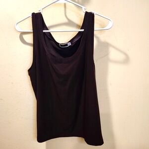 Simply the Best Burgundy Sleevesless Casual tank top Size 14